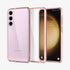 ACS05617 - Galaxy S23 Ultra Case Ultra Hybrid in crystal clear showing the back